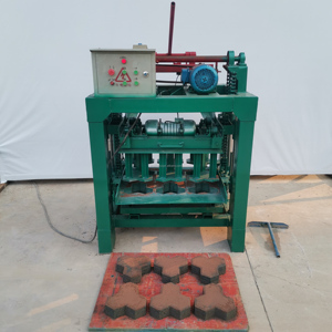 Petite machine à briques manuelle automatique équipement de briques de construction autonome rurale - Product Image 4