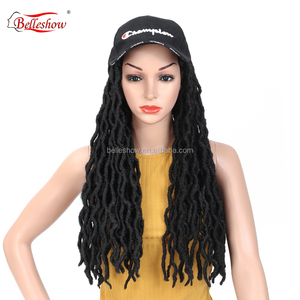 18 pulgadas sintético ombre dreadlock trenzas de pelo golden locs rizado África Twist diosa faux locs negro baloncesto - Product Image 2