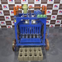 Exportation d'afrique : Nouvelle machine mobile de fabrication de blocs et briques de ciment 4-35 pour l'automatisation