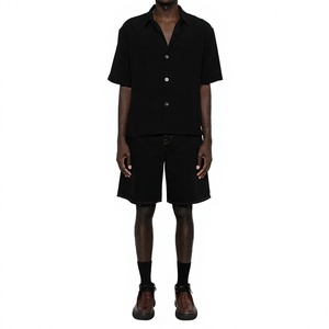 Pantalones Cortos de Trabajo para Hombre de Alta Calidad, Secado Rápido, Resistentes al Fuego, Estilo Casual con Patrón Sólido, Hechos de Lona - Product Image 2