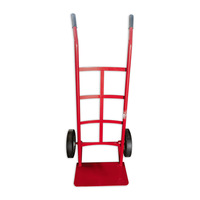 Chariot à main pliable à deux roues avec plateforme métallique à grande capacité pour usage industriel et personnalisation OEM