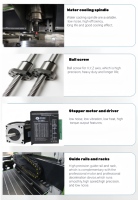 Fournitures d'usine de JInan : machines de gravure CNC, modèles CNC 1325, 1530, 2030 / routeurs CNC 3 axes / prix des routeurs CNC