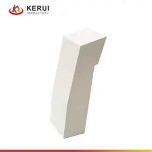 2000 dereceden fazla KERUI refrakterleri çelik üretimi için Azs tuğla üretilmektedir