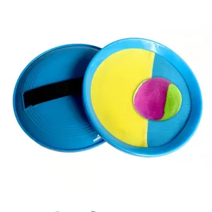 Jogo de captura de velcro toss, captura de nylon, remos adesivos com bola para brinquedos de praia, brinquedos para fora