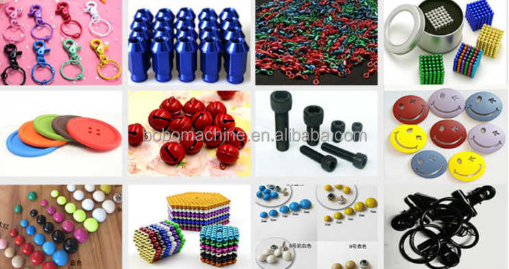 Automatic Plastic Steel Roller Drum Spray Coating Painting detail photo BOBO Machine automatic plastic steel roller drum spray coating painting shown in a detail photo for this news article