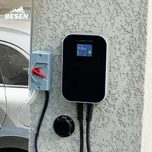 IEC 62196 Level 2 Wallbox Electric Car Charge Cable EV Charging Station 11kw Ev Charger