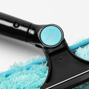 Xinxing HRCD-002 2-in-1 Aluminium Teleskop-Fensterreinigungswerkzeug Abzieher Mikrofaserbürste Biegbarer Kopf Verstellbar - Product Image 6