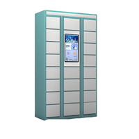 Armoire à linge intelligente haute sécurité, écologique, avec construction robuste, mécanisme de verrouillage électronique et à combinaison avancé
