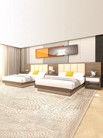 Guangdong appartement hôtel chambre meubles Business Suite utilisé hôtel meubles lit d'hôtel