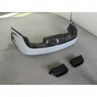 Convient à Rolls Royce Phantom Modifié M-style Dry Carbon Fiber Forged Pattern Rear Bumper Rear Diffuser Body Kit