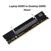 Tarjeta Adaptadora de Memoria de Laptop a Escritorio, Conector SO-DIMM a PC DIMM DDR3 DDR4 DDR5 RAM, en Stock