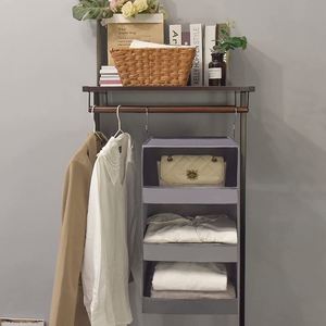 2026 Hanging Closet Organizer and Storage <b>Shelves</b> Wardrobe Clothes Organizer for Closet Storage Organizer - Product Image 6