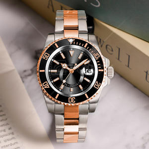 Montres de poignet à quartz étanches en acier inoxydable de luxe avec logo de marque personnalisé vintage de haute qualité vente en gros de montres <span class=keywords><strong>bracelet</strong></span> pour hommes - Product Image 5