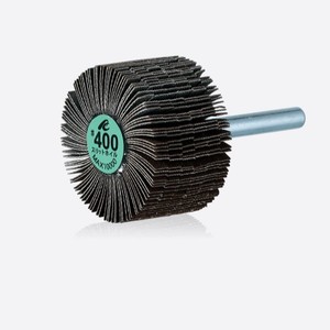 Disco de Pulir Cilíndrico Ichiguchi Ikkyu de 1/2 Pulgada, Grano 80, Alúmina, para Pulido de Superficies - Product Image 4