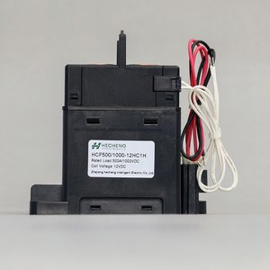Contacteur électrique HCF500 HV 24V 48V 500A, relais haute tension 1500VDC pour véhicule électrique - Product Image 5