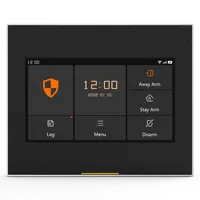 Sistema de alarme da segurança casa 433mhz tuya, wifi, sem fio, alarme inteligente, suporte ios e android app