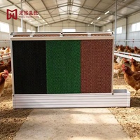 Nouvelle ligne de production automatique de panneaux de refroidissement en papier électrique pour volailles, panneaux de refroidissement par évaporation pour bâtiments avicoles
