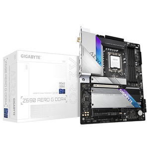 เมนบอร์ด GIGABYTE INTEL <span class=keywords><strong>Z690</strong></span> AERO <span class=keywords><strong>G</strong></span> DDR4 มือสอง สำหรับเล่นเกม รองรับหน่วยความจำ DDR4 ซ็อกเก็ต LGA1700 รองรับซีพียู Intel เจนเนอเรชั่น 12 - Product Image 1