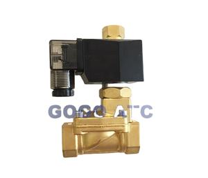 GOGO normalde açık <span class=keywords><strong>2</strong></span> yollu <span class=keywords><strong>Pilot</strong></span> diyafram pirinç Solenoid su vanası akış kontrolü <span class=keywords><strong>3</strong></span>/4 "BSP 220V 24V DC 20mm PX-20K NBR 0.5-13bar - Product Image 1