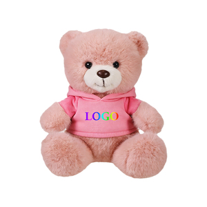 <span class=keywords><strong>Orsacchiotto</strong></span> di Peluche a Prezzo Conveniente, Morbido e Carino, Taglia Media, Rosa con Maglione/Felpa/Bavaglino - Product Image 4