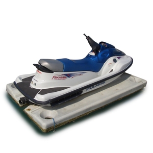 Sistema de Muelle Marina HDPE Azul para Moto Acuática y Elevador de Pontón con Flotador de Acceso Directo, Capacidad de Flotabilidad de 1100 kg - Product Image 6