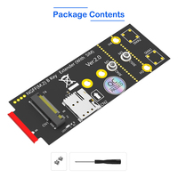 Adaptateur de module sans fil M.2 Key-B avec emplacement pour carte SIM 3042/3052 pour ordinateur portable PCB Stock 5G 4G 3G Carte réseau LTE