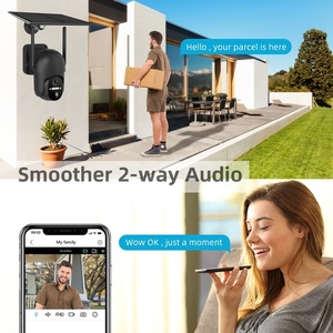 Ubox 4G Năng Lượng Mặt Trời Điện Có Thể Sạc Lại CCTV <span class=keywords><strong>Camera</strong></span> Không Dây Với 3MP & 4MP Thông Minh Năng Lượng Cảnh Báo Sim Thẻ Wifi Năng Lượng Mặt Trời Máy Ảnh - Product Image 5