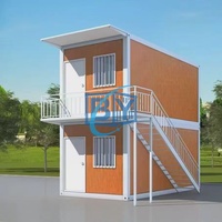 Maison mobile modulaire portable, mini-maison préfabriquée, conteneur détachable de haute qualité, dortoir
