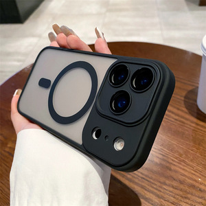 Ốp điện thoại nam châm, bề mặt mờ, cảm giác như da thật, khuyến mãi hot dành cho iPhone 17 Pro, 17 Pro Max, 17 Air, 16 Pro, 15, 14, 13, 12, kèm miếng dán bảo vệ camera - Product Image 6