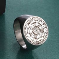 Bague en acier inoxydable Myshape Secret of Universe Solomon Ring Michaelmas Gabriel Jofiel Thavael Azrael Michael Archangels