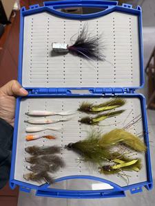 Boîte à mouches en plastique - Boîte de rangement pour matériel de pêche pour streamer, minnow, crab fly - Product Image 5