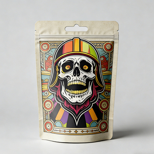 ถุงฟอยล์อลูมิเนียมแบบตั้งได้ พิมพ์ลายตามสั่ง เป็นมิตรกับสิ่งแวดล้อม สำหรับอาหารเด็ก ขนาด 3.5 กรัม/7 กรัม/14 กรัม/28 กรัม ผลิตจากฟิล์มไมลาร์โพลีเอสเตอร์และพลาสติก - Product Image 2