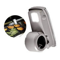 Accessoires de barbecue Lumière de poignée de gril à LED, capteur de mouvement allumer/éteindre, piles AAA LED super lumineuses illumine toute la zone de cuisson