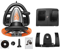 Volant de jeu de course automobile multiplateforme avancé SUNDI PXN-V3II pour PC PS4 XBOX ONE
