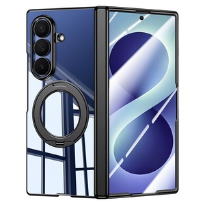 Étui de téléphone magnétique transparent pour <span class=keywords><strong>Samsung</strong></span> Galaxy Z Fold8 Z Fold8 Ultra, <span class=keywords><strong>coque</strong></span> rigide transparente électro-plaquée avec protection d'écran - Product Image 6