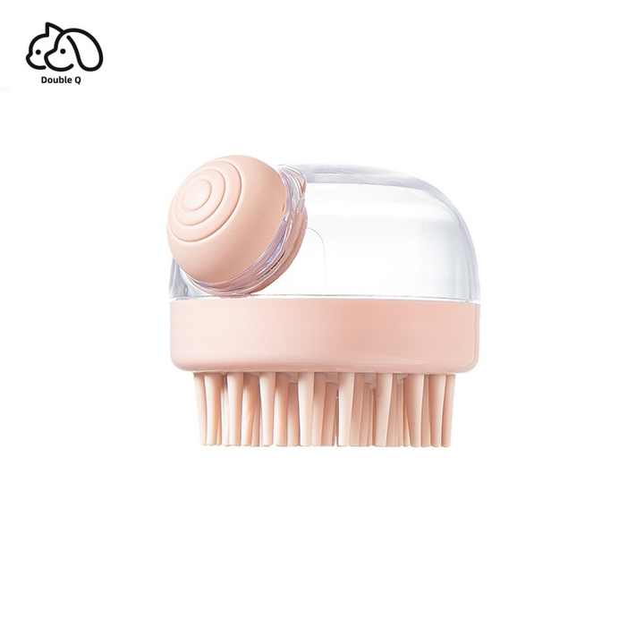 2024 Hot selling Pet Bath Brush Pet Shampoo Silicone Puppy Massage Dog