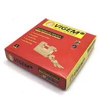 Cadenas Rectangulaire Carré en Fer Robuste Personnalisable et Sécurisé, 94mm à Clé, Vente en Gros