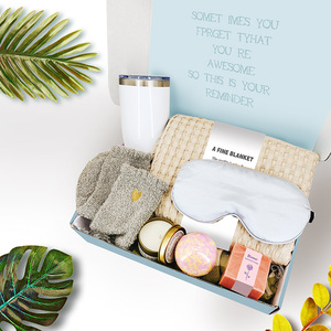 Bộ Đồ Tắm 9 Món Bomei Bộ Đồ Chăm Sóc Da Tự Chăm Sóc Mùi Đào Chăn Nến Mùi Muối Biển Bộ Quà Tặng <span class=keywords><strong>Spa</strong></span> Tắm Hữu Cơ - Product Image 3