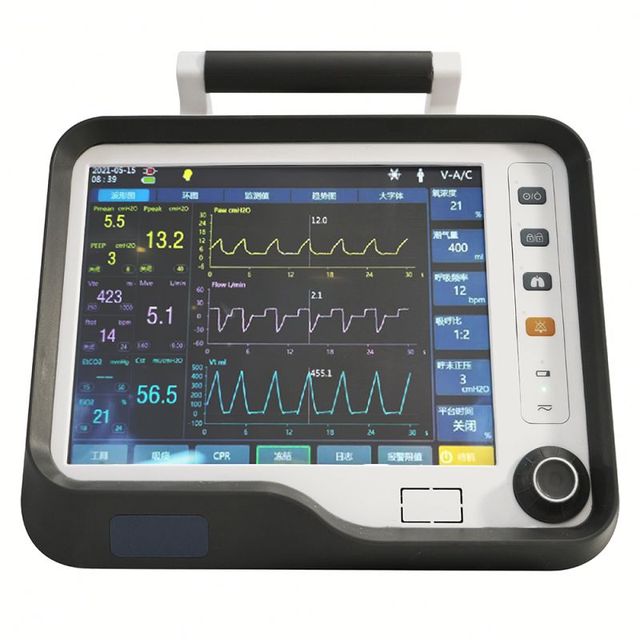 Advanced High-Performance ICU Ventilator for Critical Care and Anesthesia Procedures