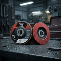 115mm Lamellenschleifscheibe 120er Körnung für Ausgeglichene Schnittgeschwindigkeit und Finishqualität bei Metalloberflächen Keramische Schleifscheibe