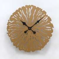 Jam Dinding Gaya Nordic, Dekorasi Rumah Jam Dinding Logam 3d