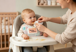 Lingettes pour bébé pratiques à tirer, 80 lingettes humides en tissu non tissé - Product Image 5