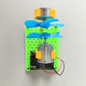 Mini generador de energía eólica, Kit científico, juguete educativo de plástico para niños de 7 a 9 años, modelo de aprendizaje DIY STEM alimentado por batería - Product Image 4