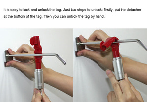 <span class=keywords><strong>EAS</strong></span> Chống Trộm Hệ Thống An Ninh Slatwall Dừng Khóa Tag Cho Key Pyetsmagnetic Khóa Móc - Product Image 3