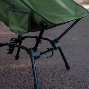 Silla de Jardín Plegable de Aluminio de Gran Tamaño, Altura Ajustable, Portátil, Ligera, Diseño Moderno, para Parque y Camping - Product Image 4