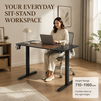 Table élévatrice électrique à commande par bouton avec affichage numérique AOR, plateau en placage de bois massif, protection contre la surchauffe, vente en gros d'usine