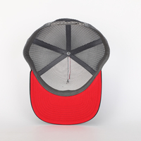 Gorra Trucker de 5 Paneles de Alta Calidad, Gorra de Malla con Parche Tejido Personalizado al por Mayor para Deportes, Orificios Circulares, Gorras Clásicas para Hombre de Alto Rendimiento