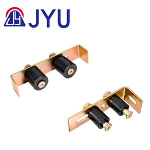 Support de rouleau en nylon robuste, rail en acier, poulie pour application de <span class=keywords><strong>porte</strong></span>, roulement fluide, conception chinoise, installation durable par vis - Product Image 3