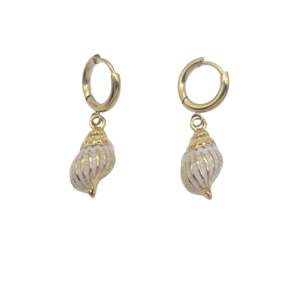Pendientes de Aro con Baño de Oro, Acero Inoxidable 316L, Joyería de Moda Sostenible y Resistente - Product Image 1