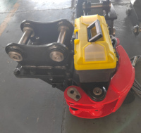 Cisaille hydraulique pour arbres SJ01, cisaille à bois pour mini-excavatrice de 1 à 3 tonnes